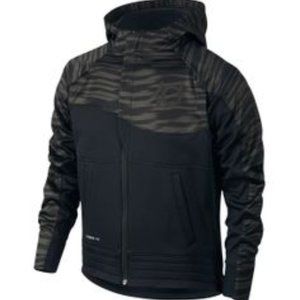 Nike Boys Kevin Durant Black & Gray Tiger Stripe Jacket